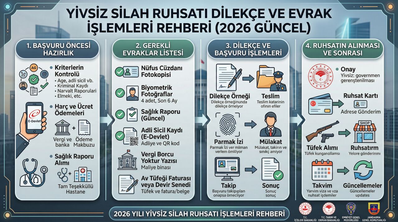 yivsiz silah ruhsat - Prizma Av