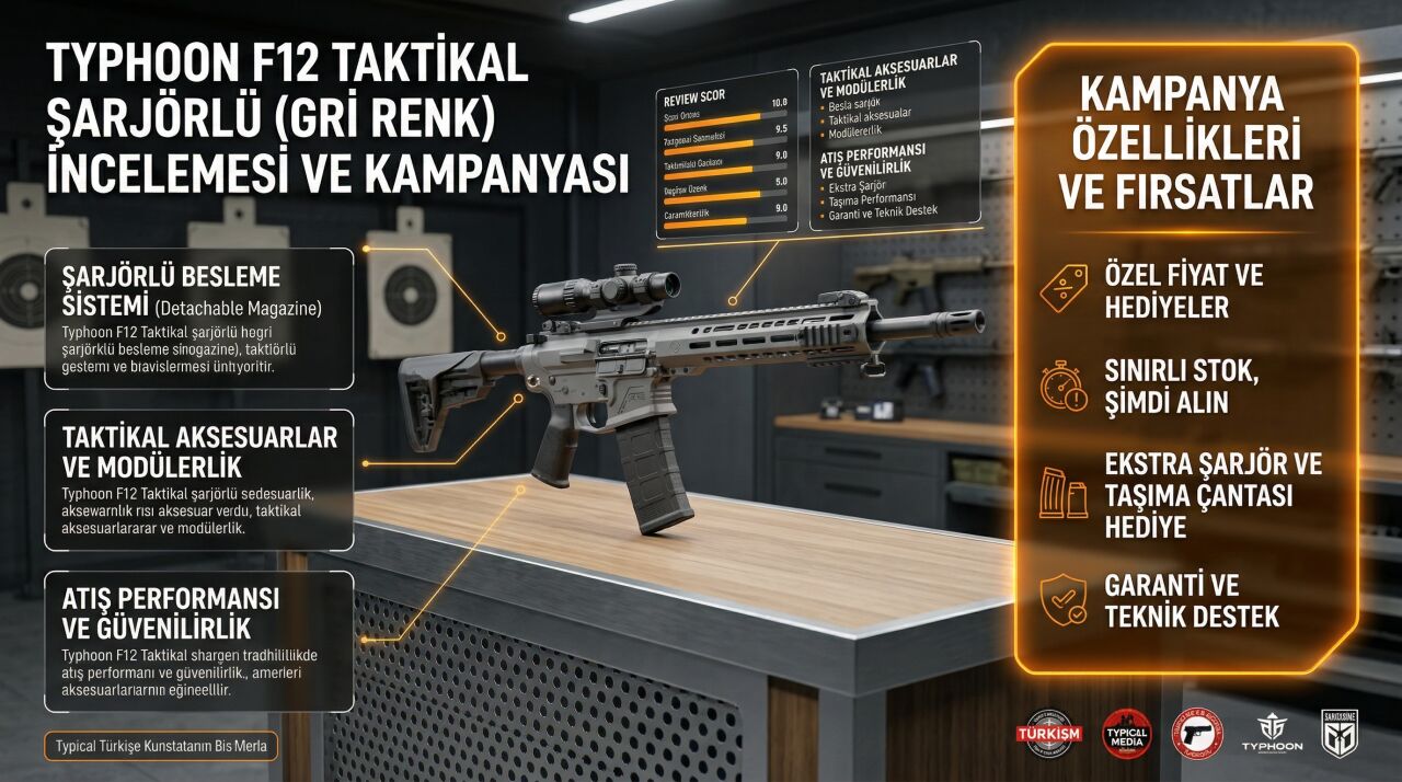 typhoon f12 gri - Prizma Av