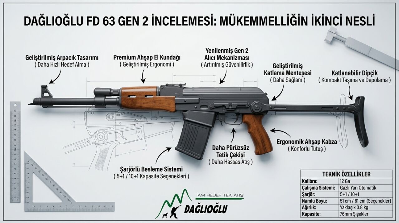 dağlıoğlu fd 63 gen 2 - Prizma Av