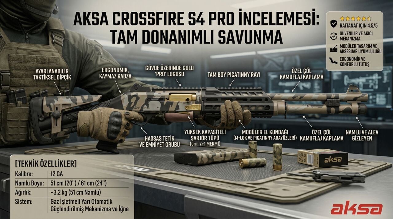 aksa crosfire s4 pro - Prizma Av