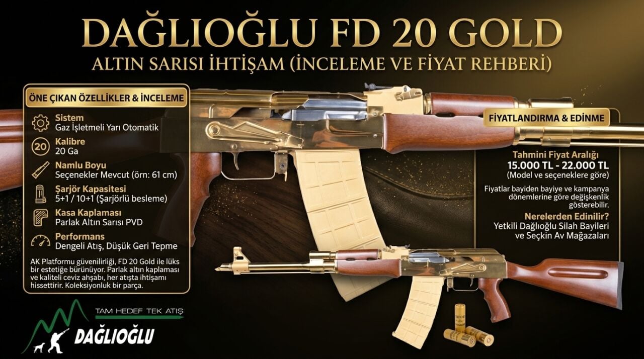 dağlıoğlu fd 20 gold - Prizma Av