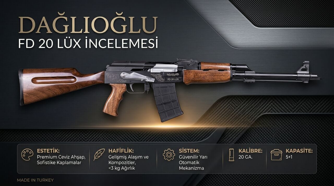 Dağlıoğlu FD 20 Lüx Yarı Otomatik İncelemesi: Estetik ve Hafiflik