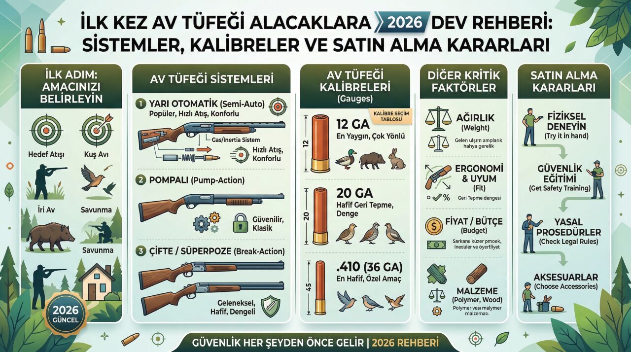 Av tüfeği kinetik mi gazlı mı Prizma Av