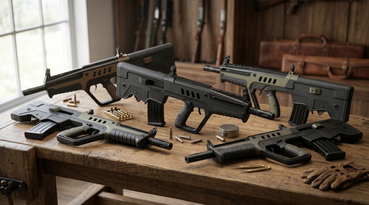 Alkan Arms 818A1 Bullpup Şarjörlü Av Tüfeği: Detayli İnceleme ve Renk Seçenekleri
