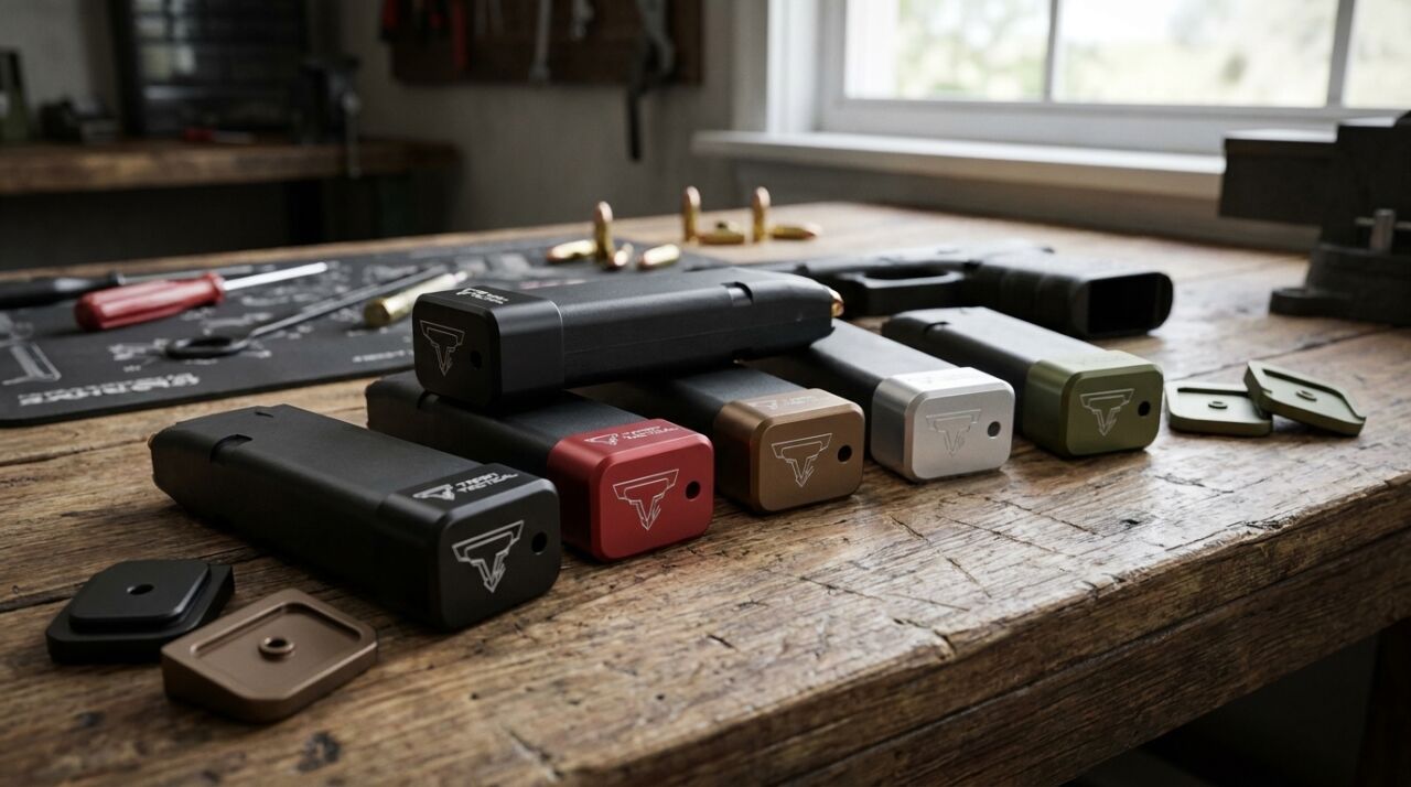 Glock TTI Şarjör Kapasite Artirici Aluminyum Taban Pedi Rehberi