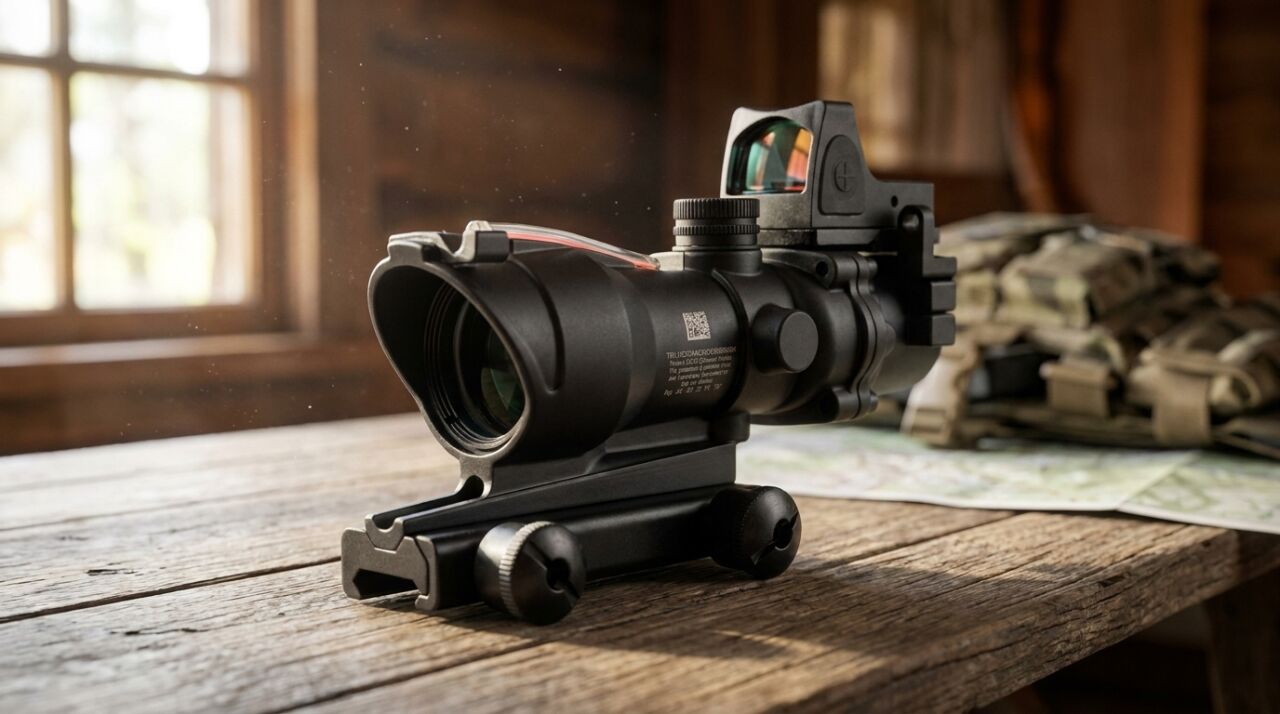 ACOG 4x32 ve RMR Red Dot Taktik Dürbün Combo Detaylı İnceleme