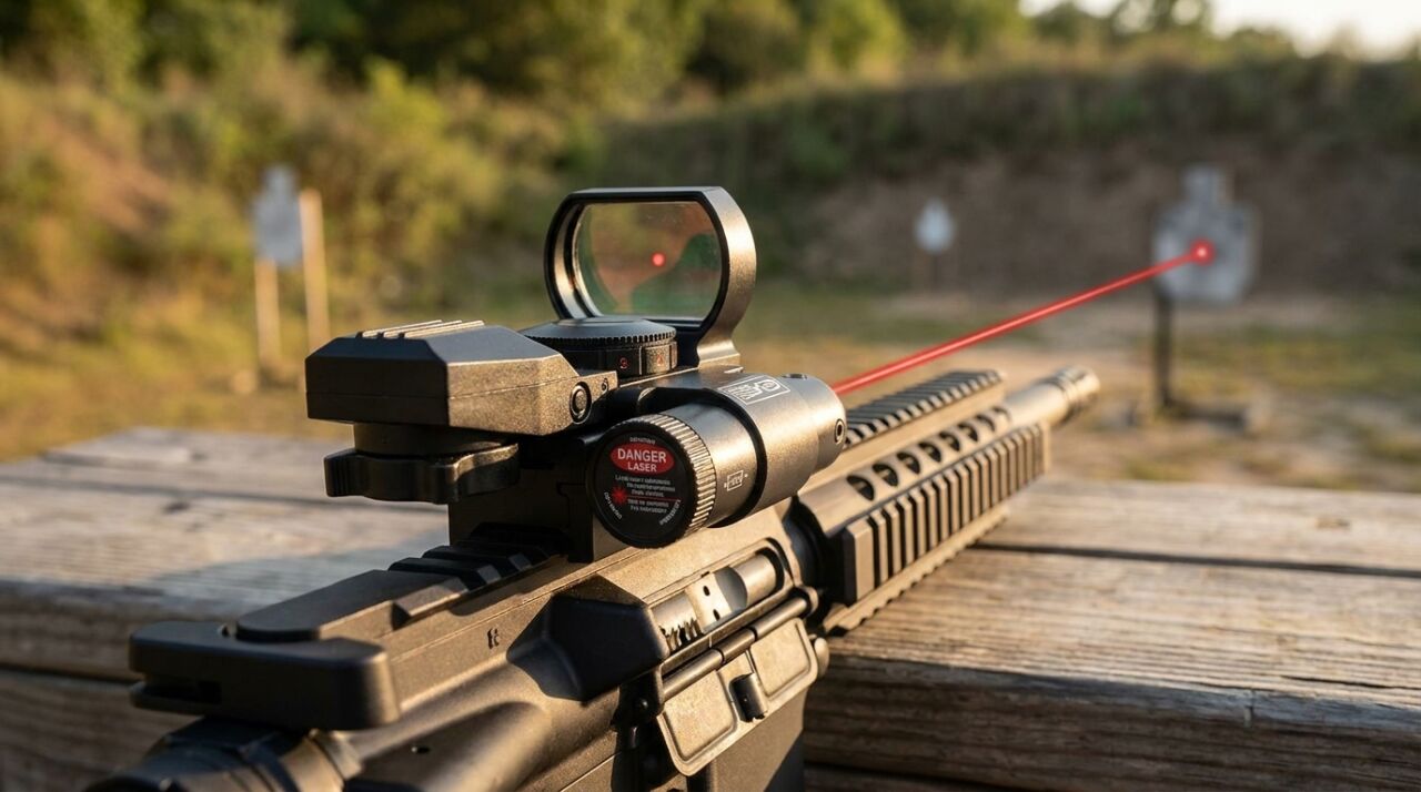 HD101B Taktik Red Dot Lazer Combo Detaylı İnceleme