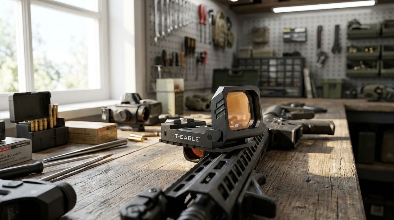 T-Eagle FLRD Katlanir Red Dot Nişangah Detaylı İnceleme