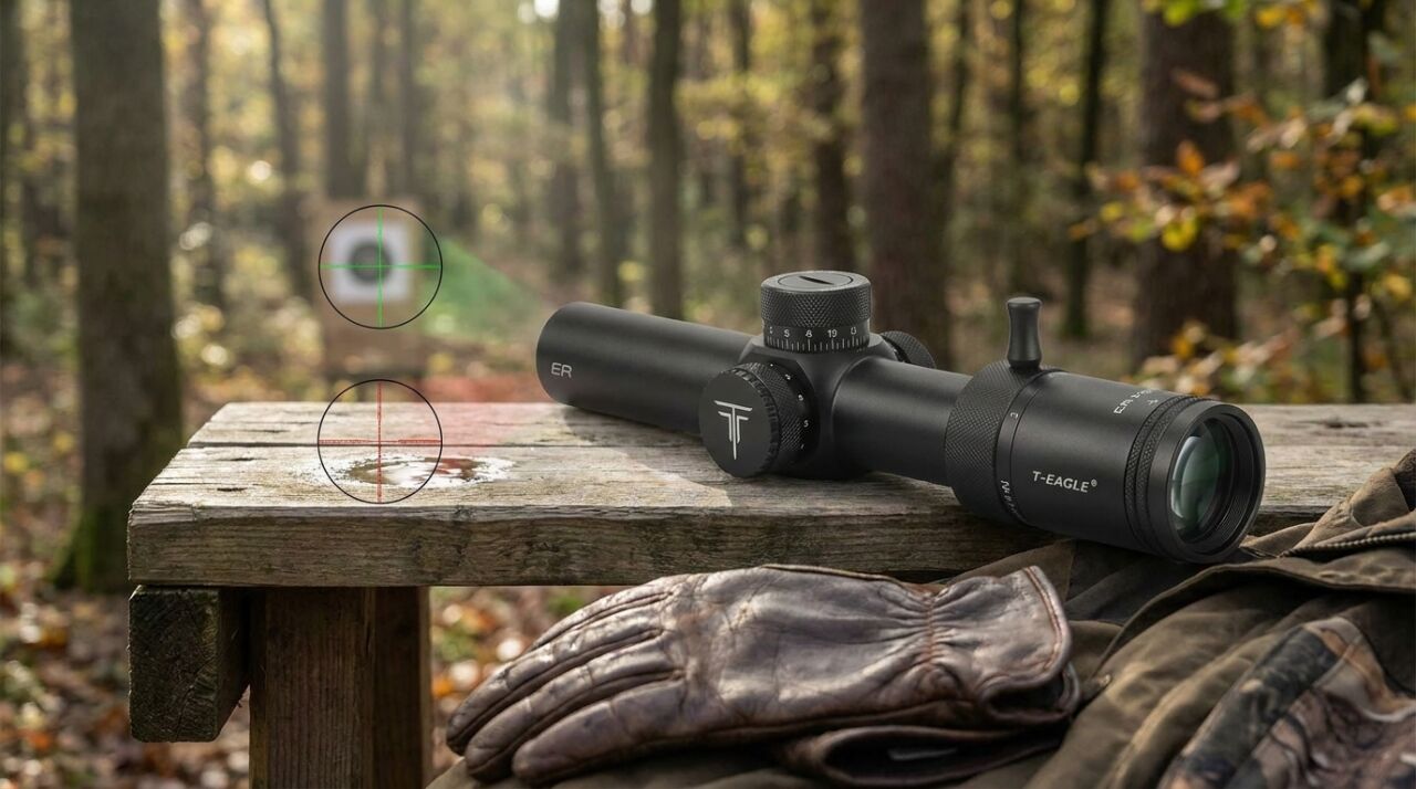T-Eagle ER 1.2-6x24 IR HK LPVO Tüfek Dürbünü Detaylı İnceleme