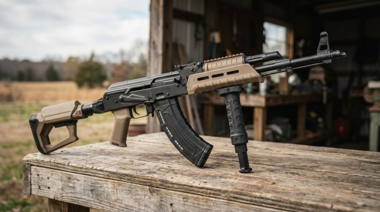 AK47 aksesuar ve taktikal donanım rehberi