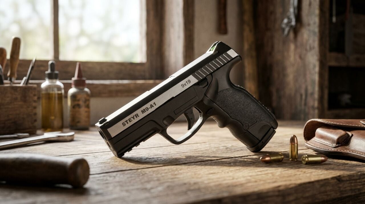 ASG Steyr M9-A1 havalı tabanca detaylı inceleme