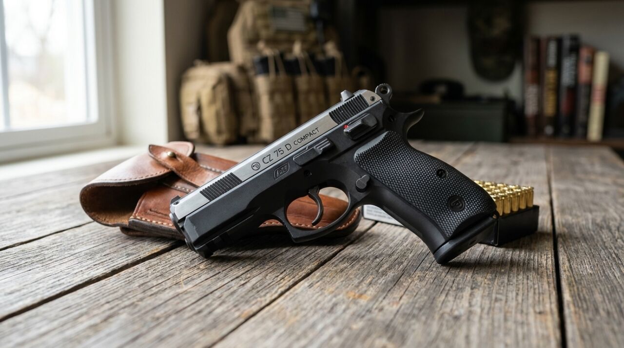 ASG CZ75 D Compact Cift Renk Havalı Tabanca İnceleme