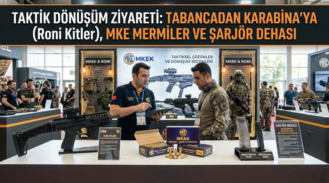 Tabanca Roni Kit ve Mermiler Prizma Av