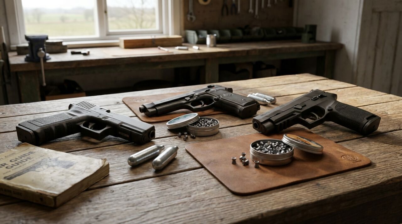 Glock Havalı Tabanca, Beretta ve Sig Sauer Replika Rehberi 2026