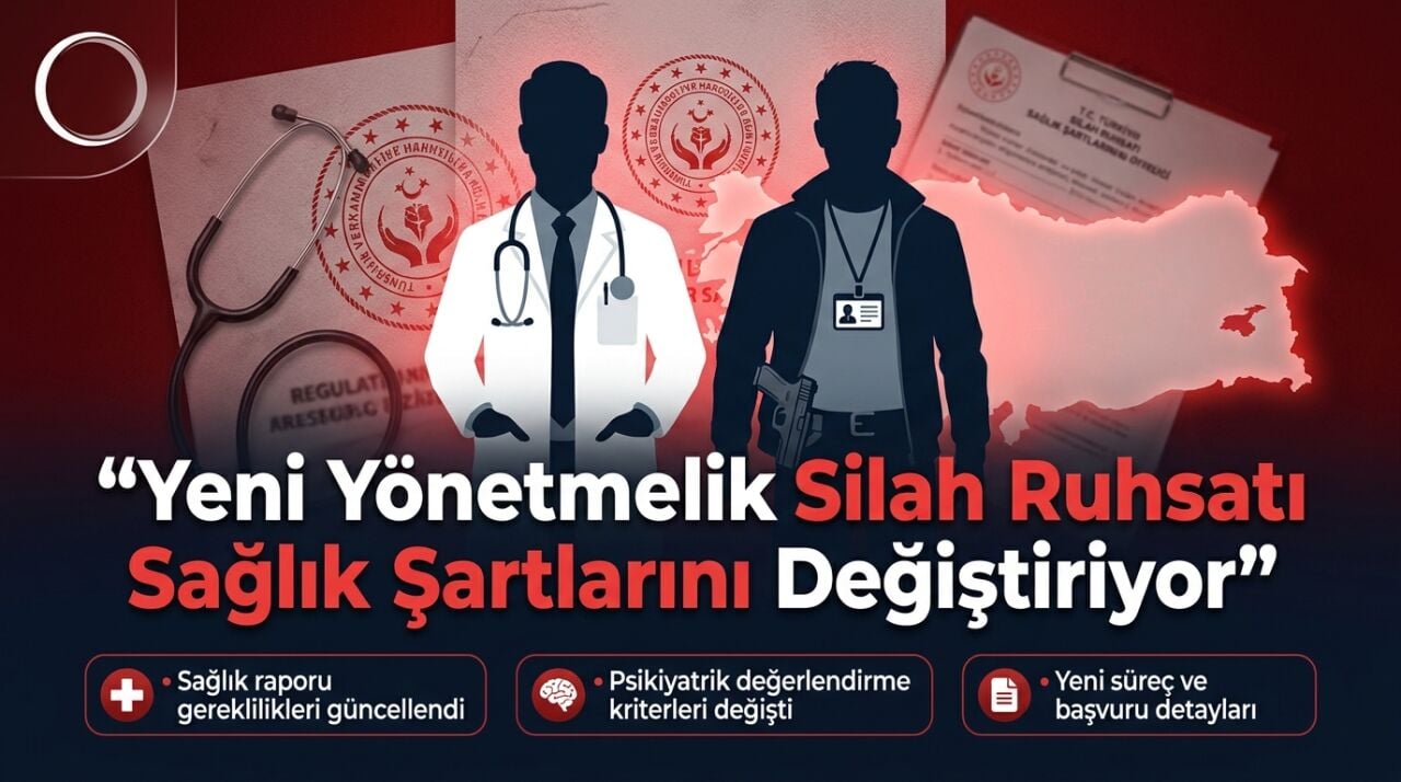 Yeni Yönetmelikle Silah Ruhsatı Sağlık Şartları Değişti (2026)