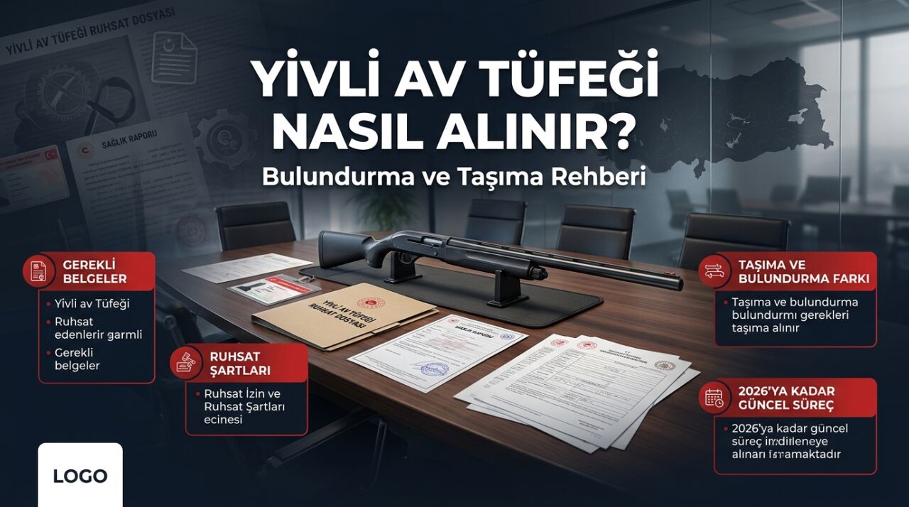 Yivli Av Tüfeği Nasıl Alınır? Bulundurma ve Taşıma Kılavuzu