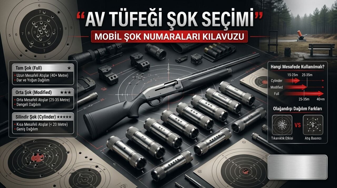 Av Tüfeğinde Şok Seçimi ve Mobil Şok Numaraları Kılavuzu