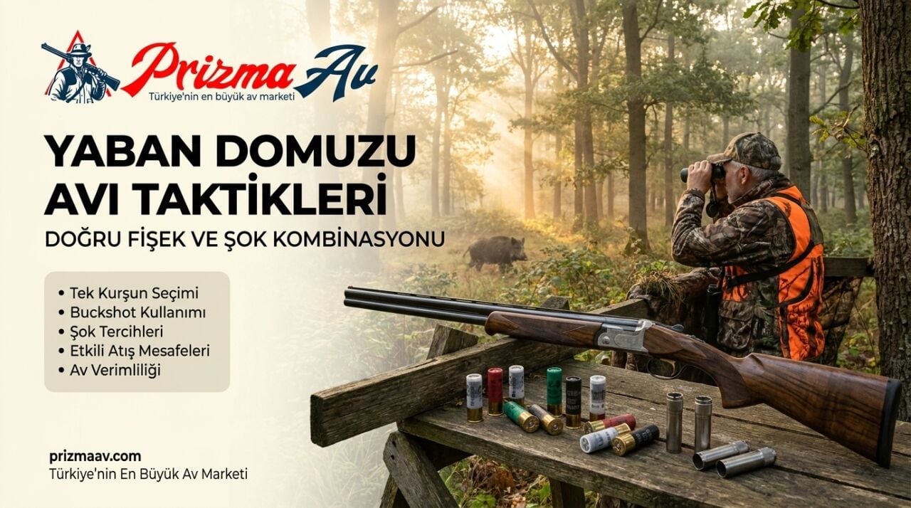 Yaban Domuzu Avı Taktikleri: Doğru Fişek ve Şok Kombinasyonu