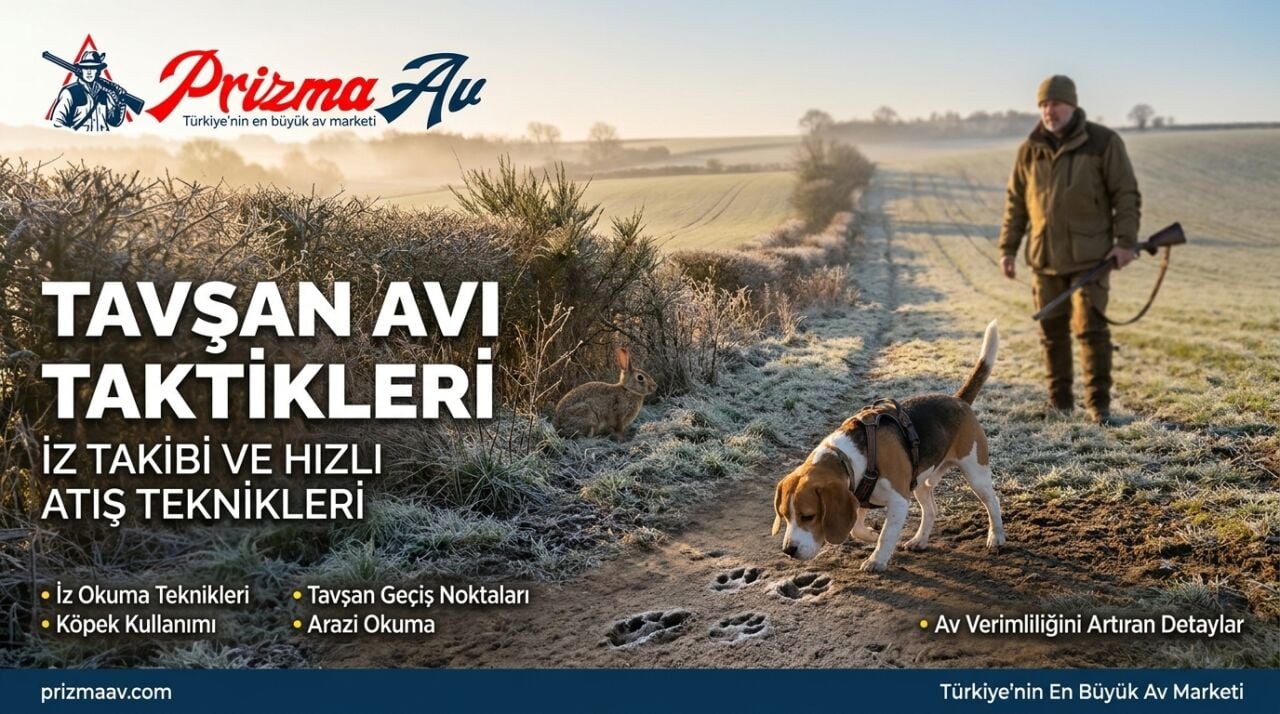 Tavşan Avı Taktikleri: İz Takibi ve Hızlı Atış Teknikleri