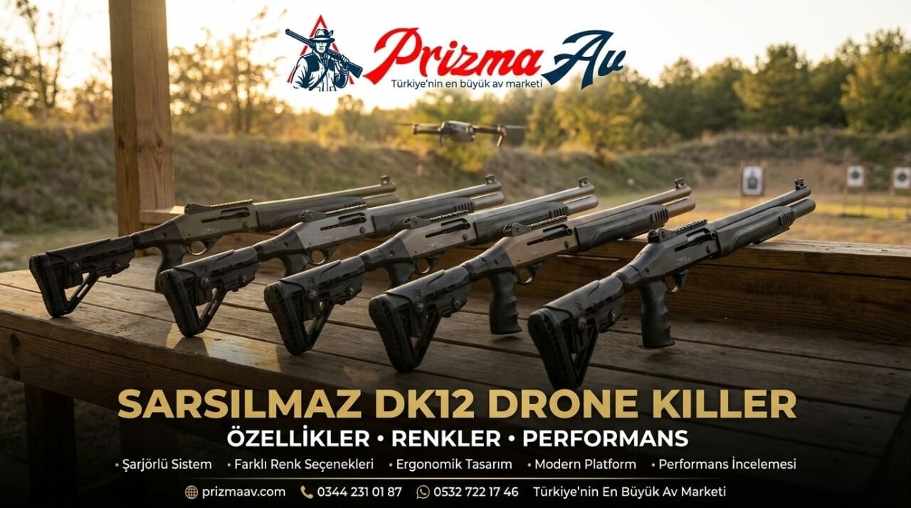 Sarsılmaz DK12 Drone Killer İnceleme: Özellikler, Renkler ve Performans