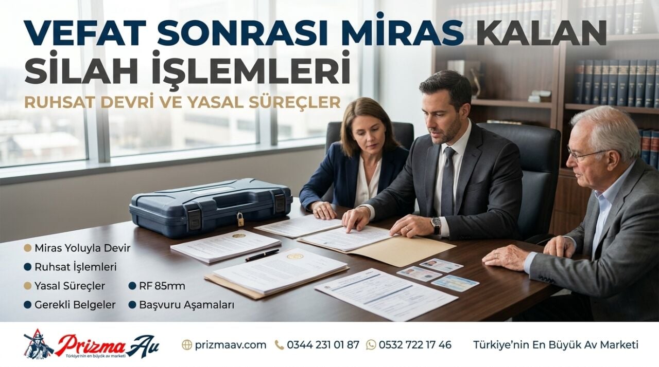 Vefat Sonrası Miras Kalan Silah İşlemleri ve Ruhsat Devri