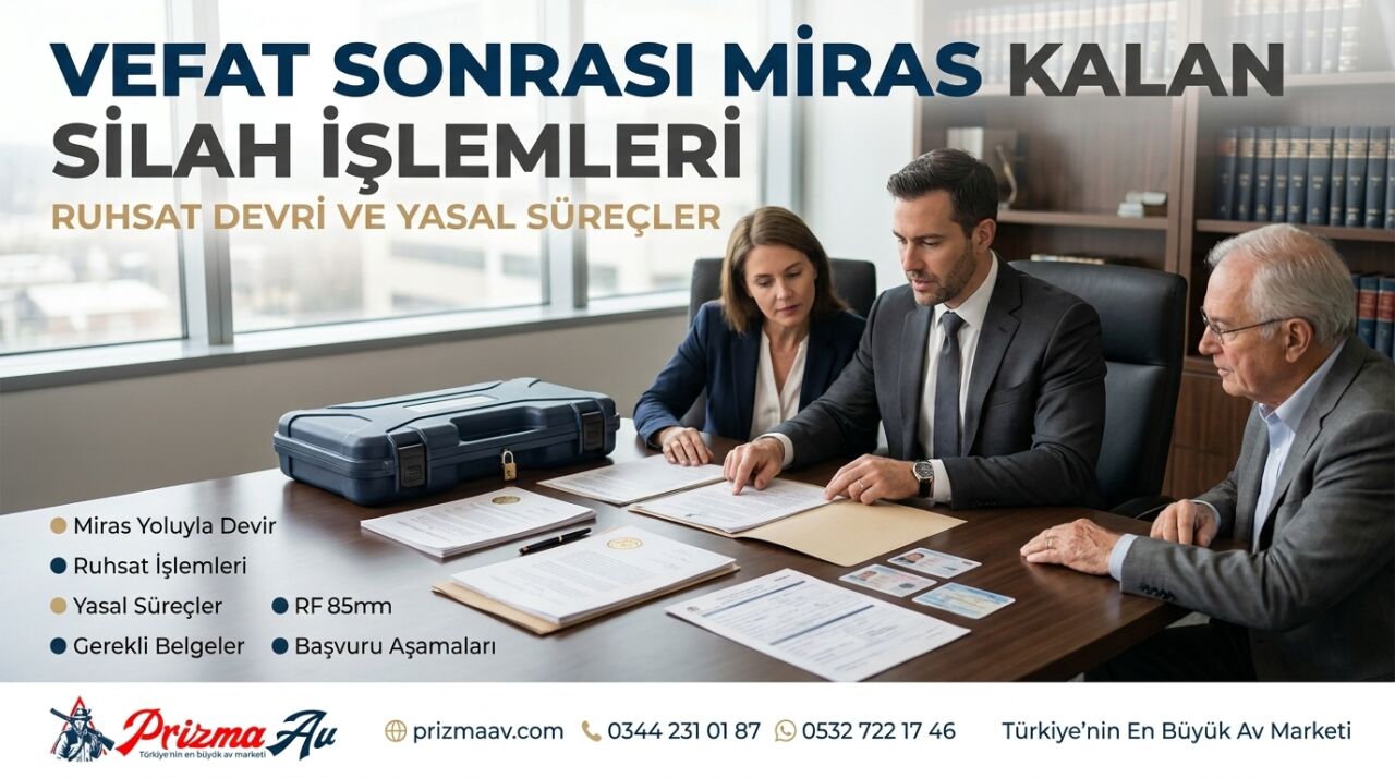 Vefat Sonrası Miras Kalan Silah İşlemleri ve Ruhsat Devri