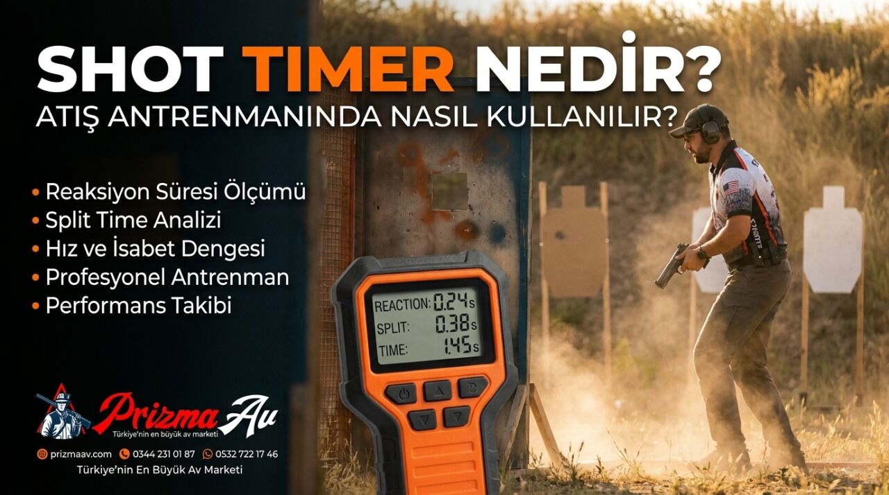 Shot Timer Nedir ve Atış Antrenmanında Nasıl Kullanılır?