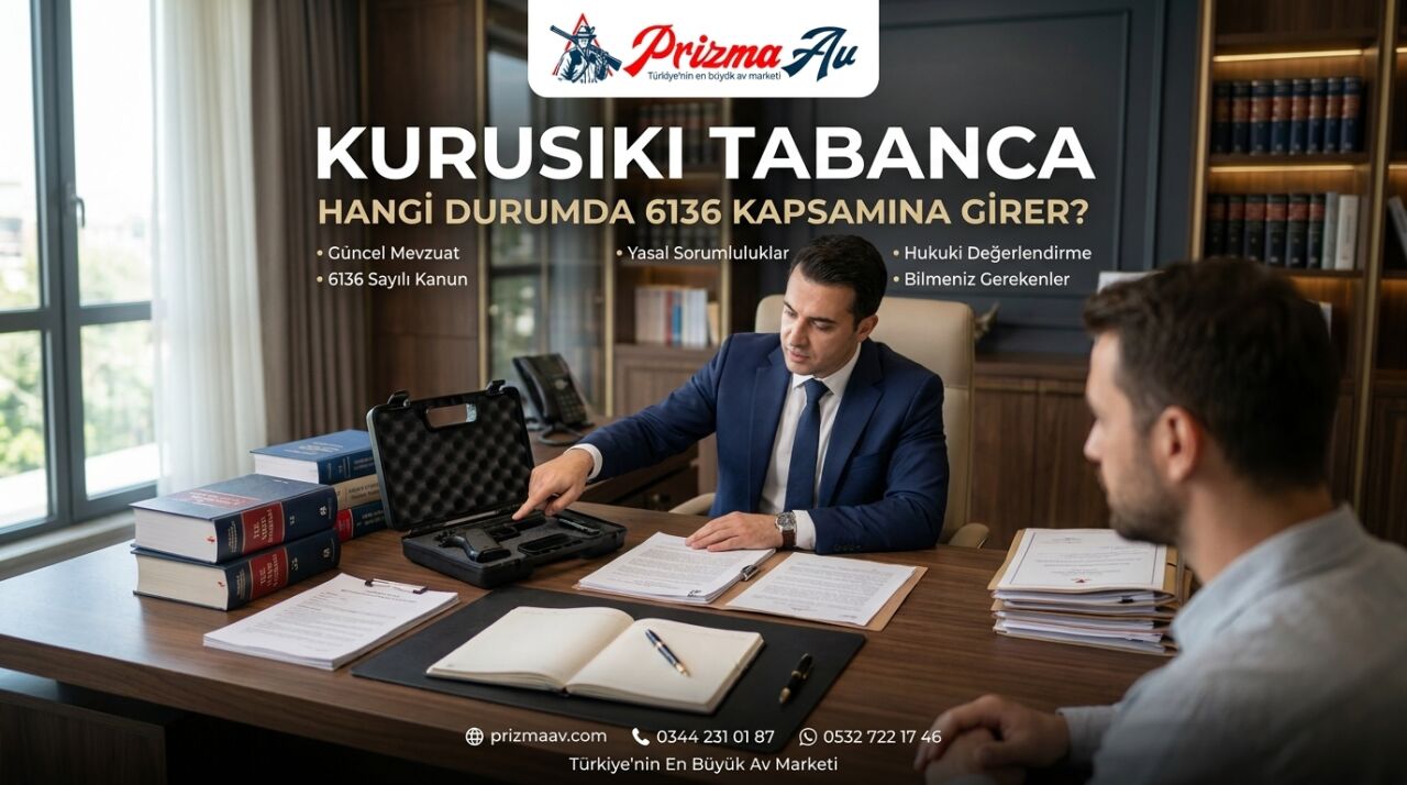 Kurusıkı Tabanca Hangi Durumda 6136 Kapsamına Girer?