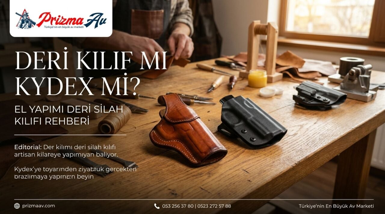 Deri Kılıf mı Polimer/Kydex Kılıf mı? El Yapımı Deri Silah Kılıfı Rehberi