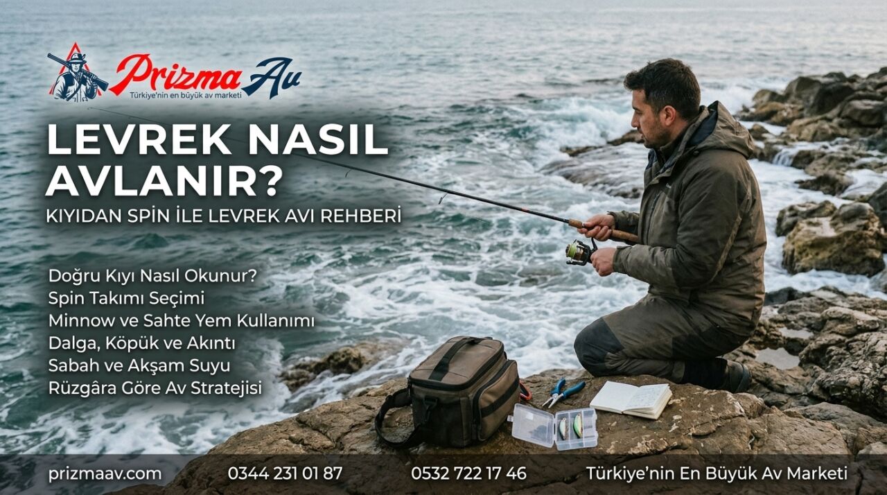 Levrek Nasıl Avlanır? Kıyıdan Spin ile Levrek Avı Rehberi