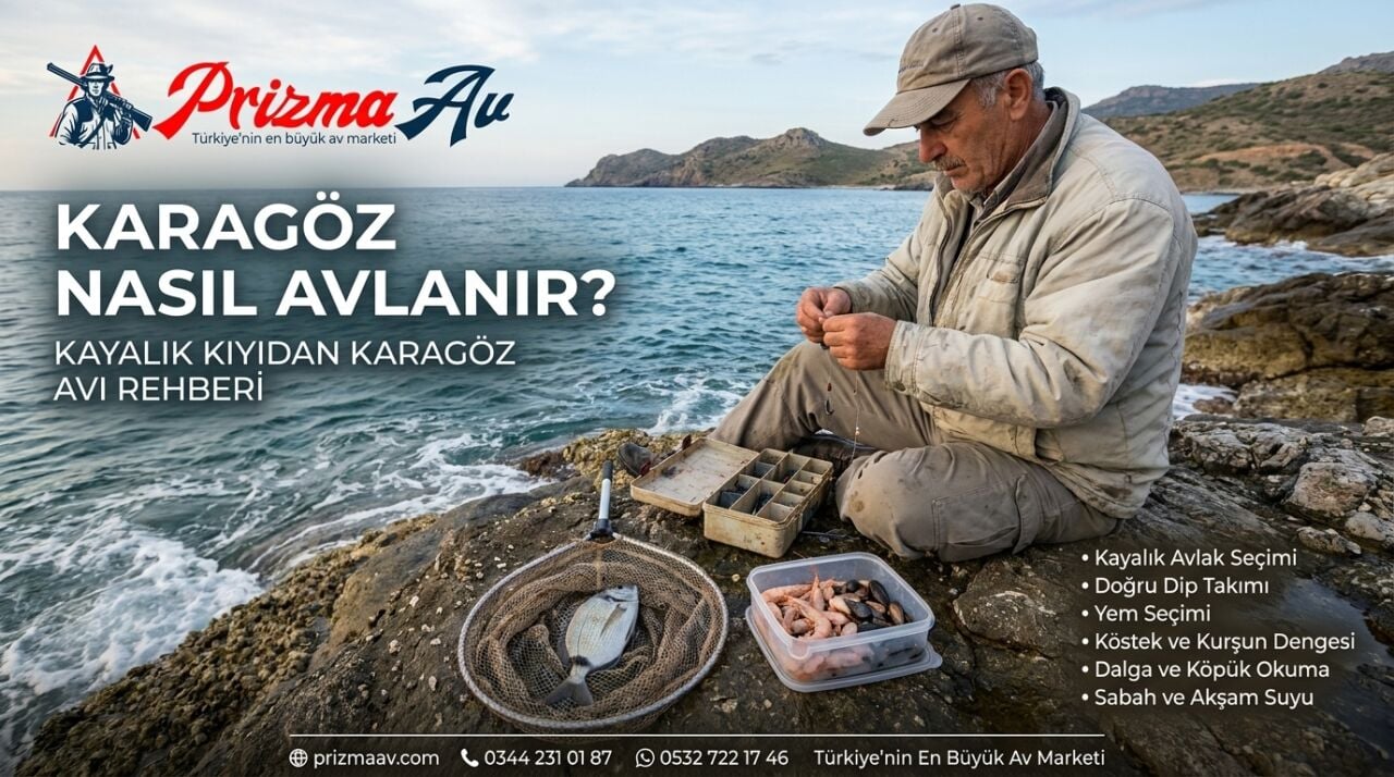 Karagöz Nasıl Avlanır? Kayalık Kıyıdan Karagöz Avı Rehberi