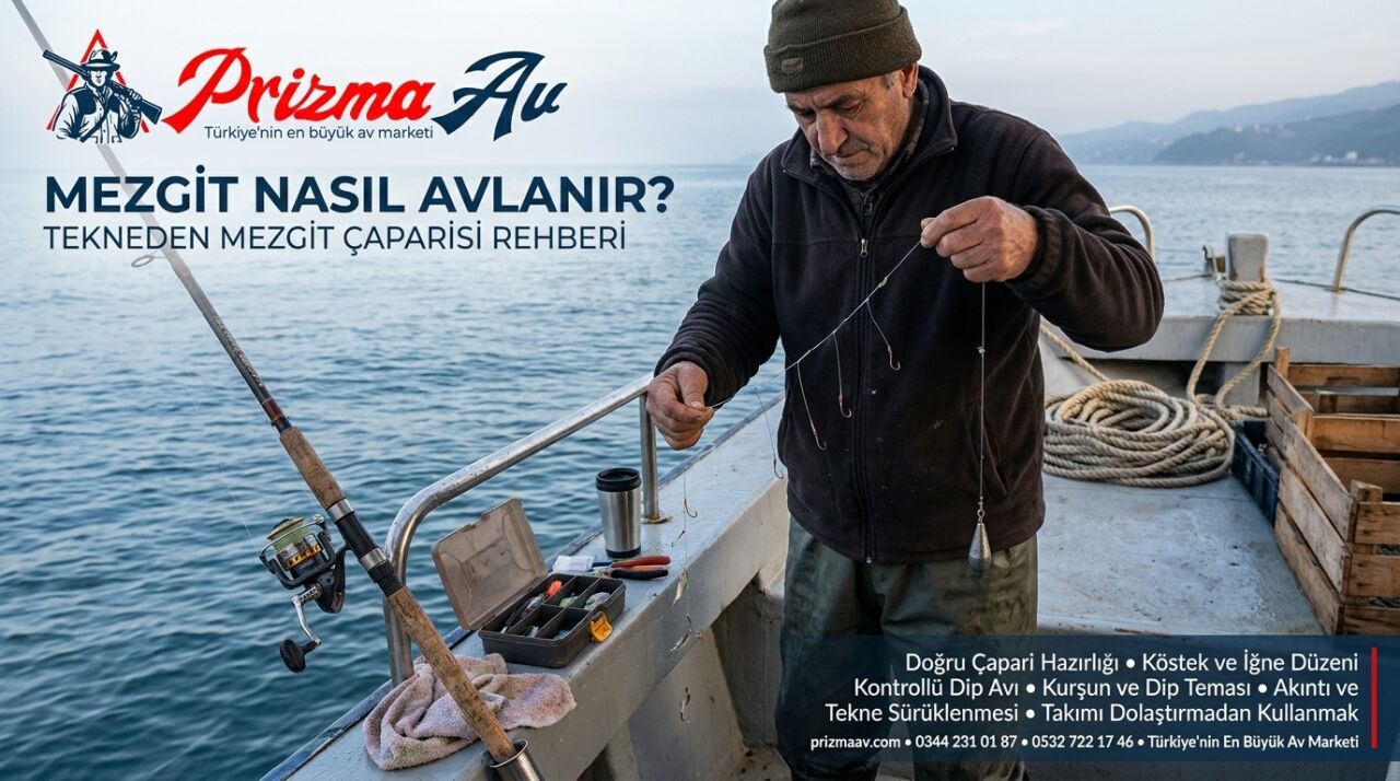 Mezgit Nasıl Avlanır? Tekneden Mezgit Çaparisi Rehberi