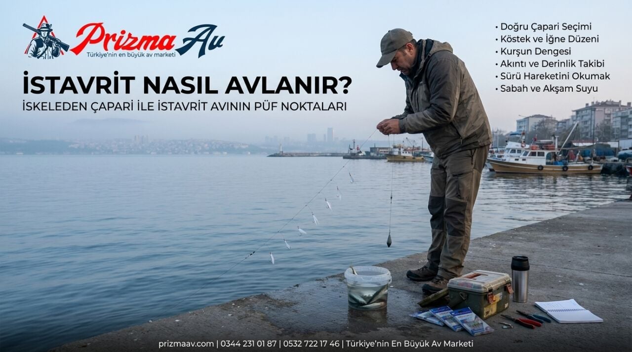 İstavrit Nasıl Avlanır? İskeleden Çapari ile İstavrit Avının Püf Noktaları