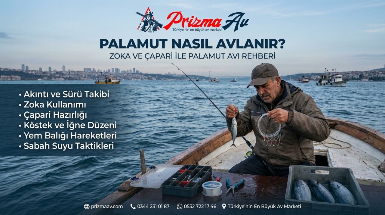 Palamut Nasıl Avlanır? Zoka ve Çapari ile Palamut Avı Rehberi