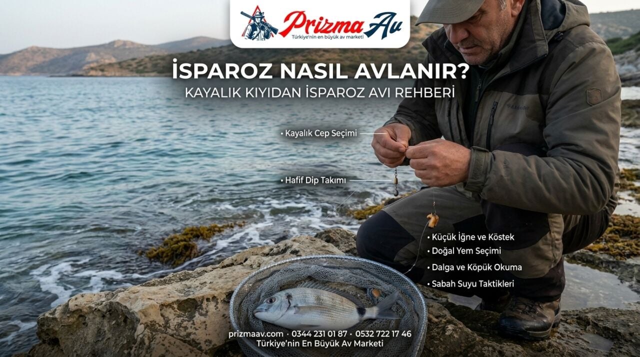 İsparoz Nasıl Avlanır? Kayalık Kıyıdan İsparoz Avı Rehberi