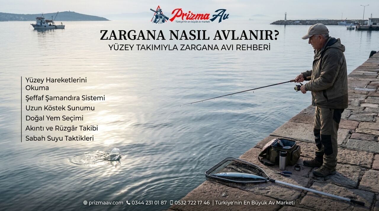 Zargana Nasıl Avlanır? Yüzey Takımıyla Zargana Avı Rehberi