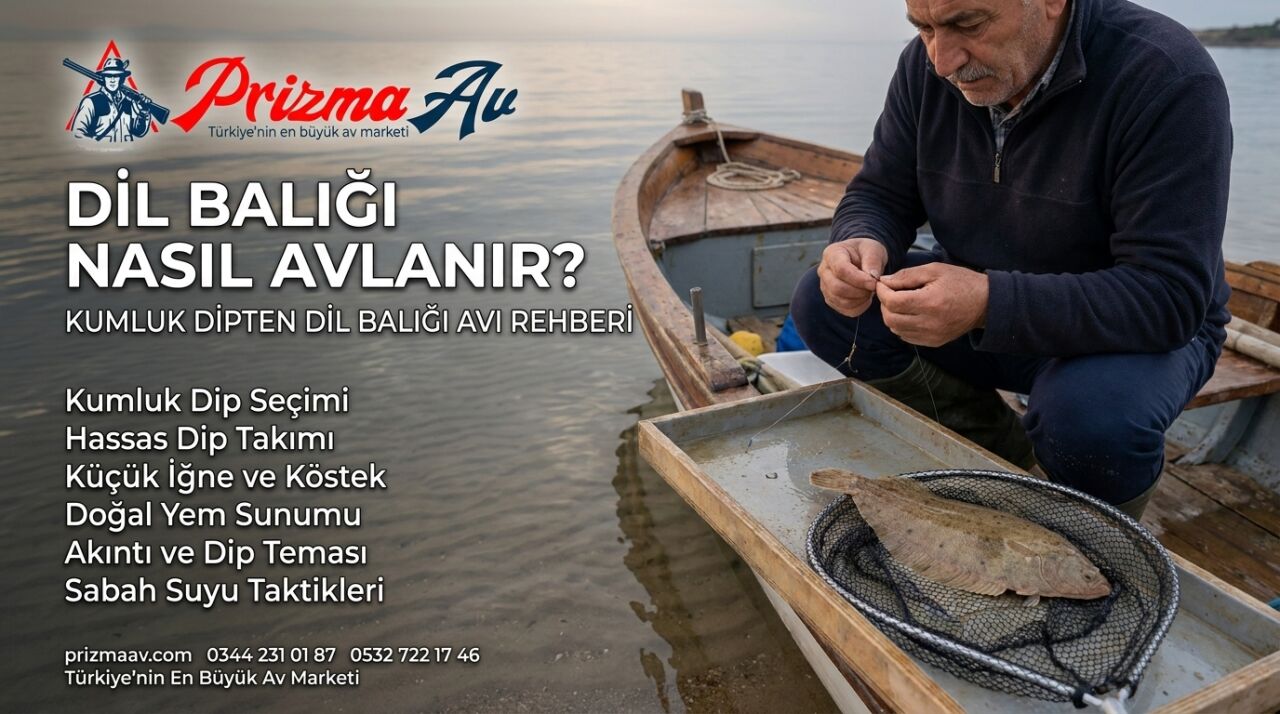 Dil Balığı Nasıl Avlanır? Kumluk Dipten Dil Balığı Avı Rehberi