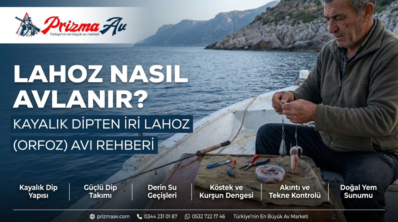 Lahoz Nasıl Avlanır? Kayalık Dipten İri Lahoz (Orfoz) Avı Rehberi