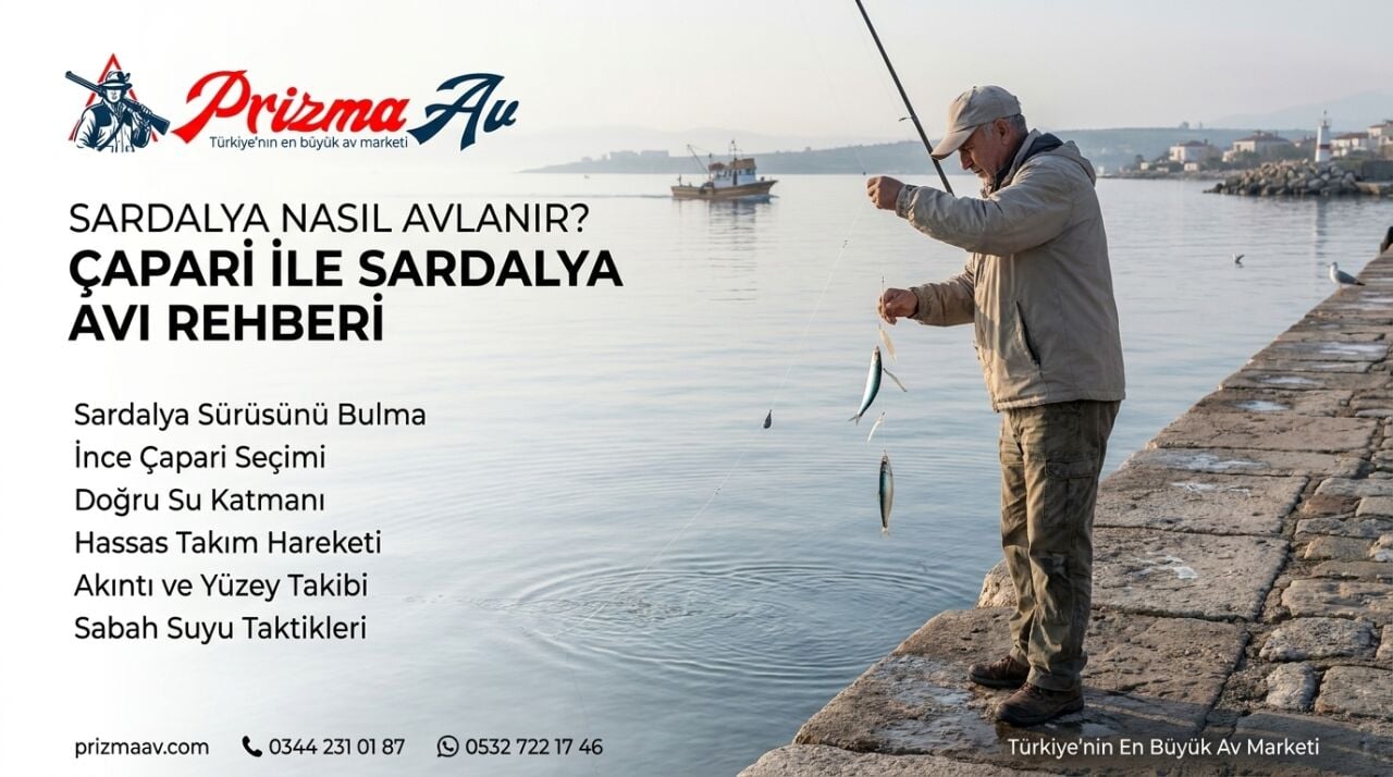 Sardalya Nasıl Avlanır? Çapari ile Sardalya Avı Rehberi
