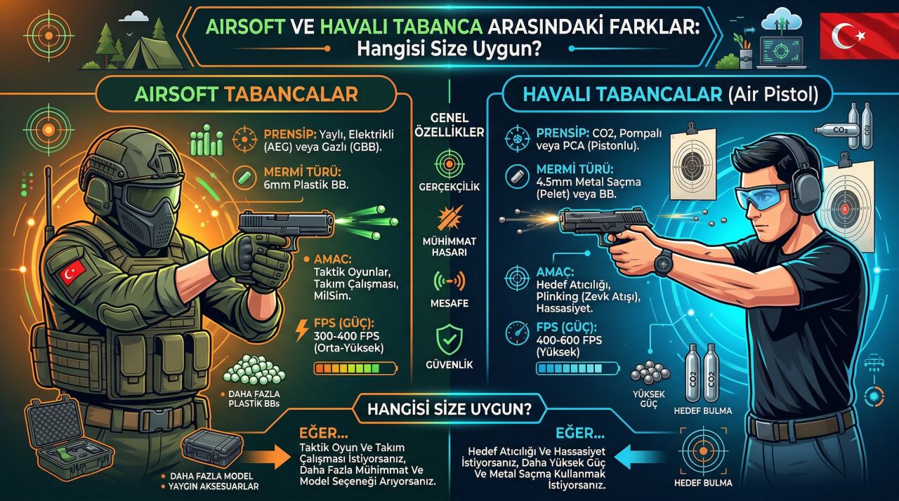 airsoft havali tabanca Prizma Av