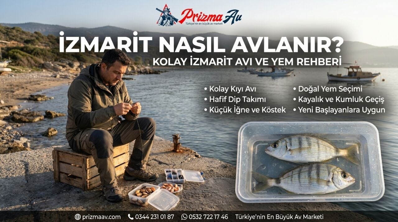 İzmarit Nasıl Avlanır? Kolay İzmarit Avı ve Yem Rehberi