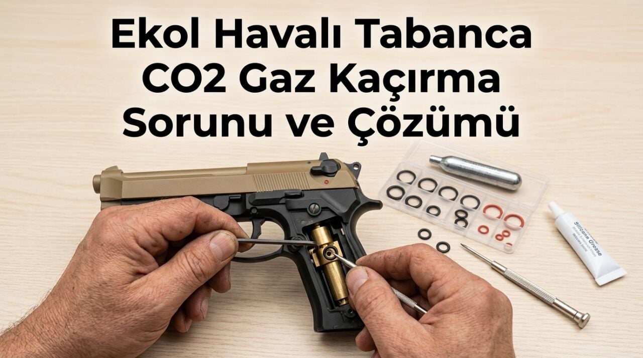 Ekol Havalı Tabanca CO2 Gaz Kaçırma Sorunu ve Çözümü