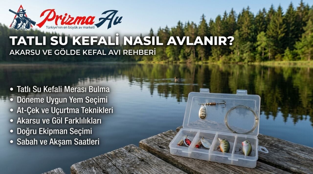 Tatlı Su Kefali Nasıl Avlanır? Akarsu ve Gölde Kefal Avı Rehberi