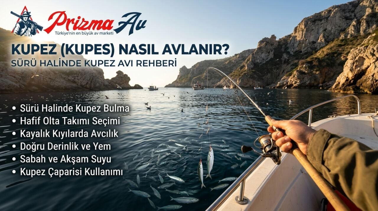 Kupez (Kupes) Nasıl Avlanır? Sürü Halinde Kupez Avı Rehberi