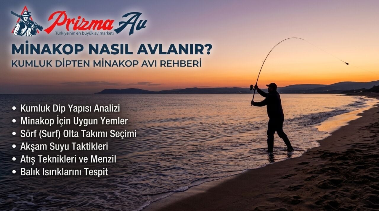 Minakop Nasıl Avlanır? Kumluk Dipten Minakop Avı Rehberi