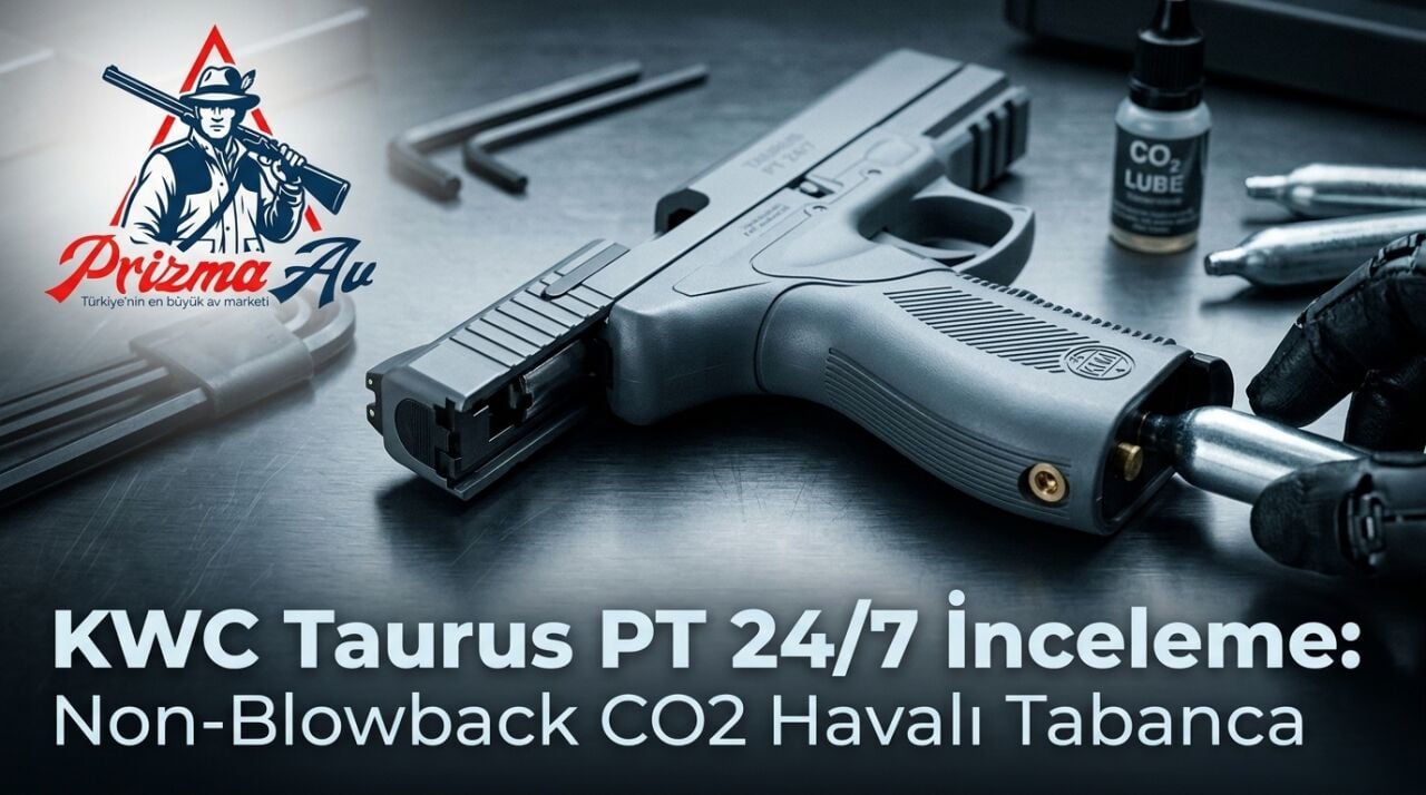 KWC Taurus PT 24/7 İnceleme: Non-Blowback CO2 Havalı Tabanca