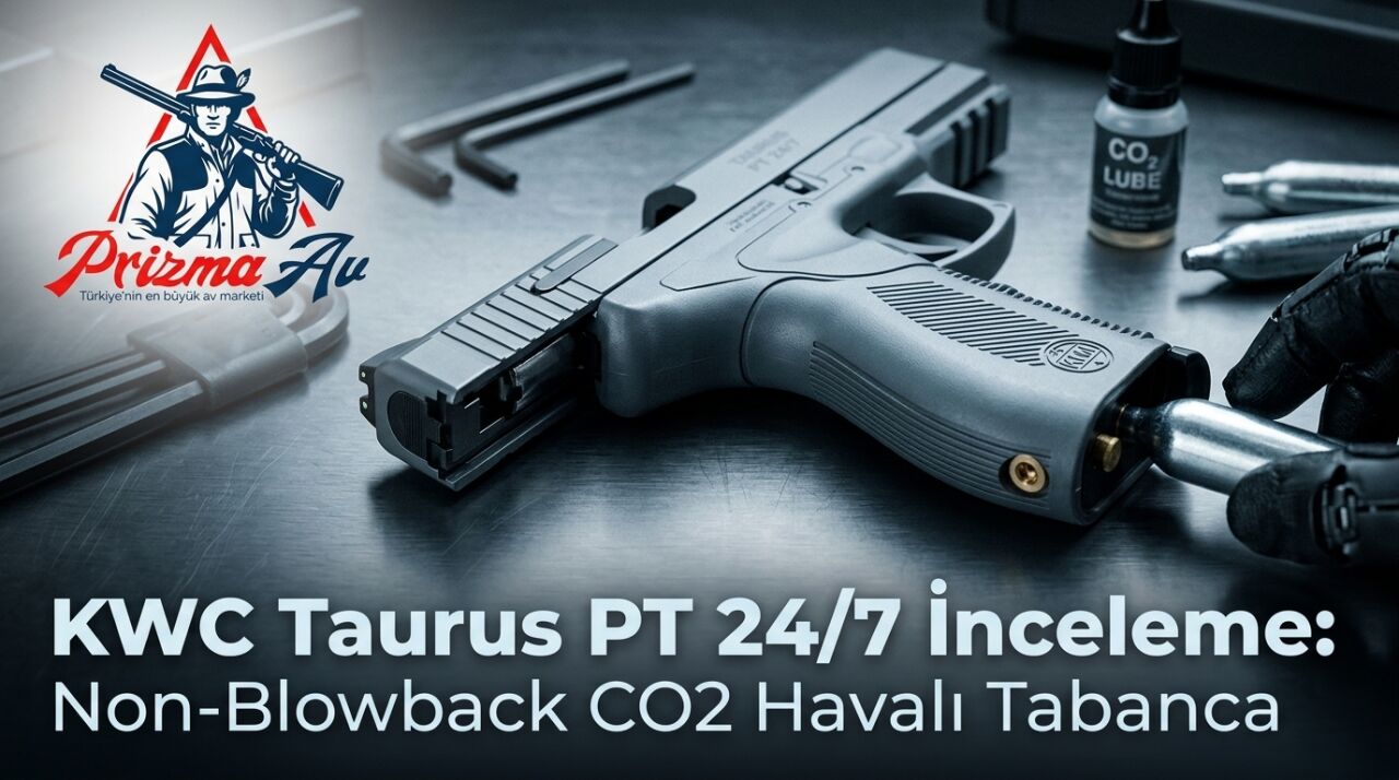 KWC Taurus PT 24/7 İnceleme: Non-Blowback CO2 Havalı Tabanca