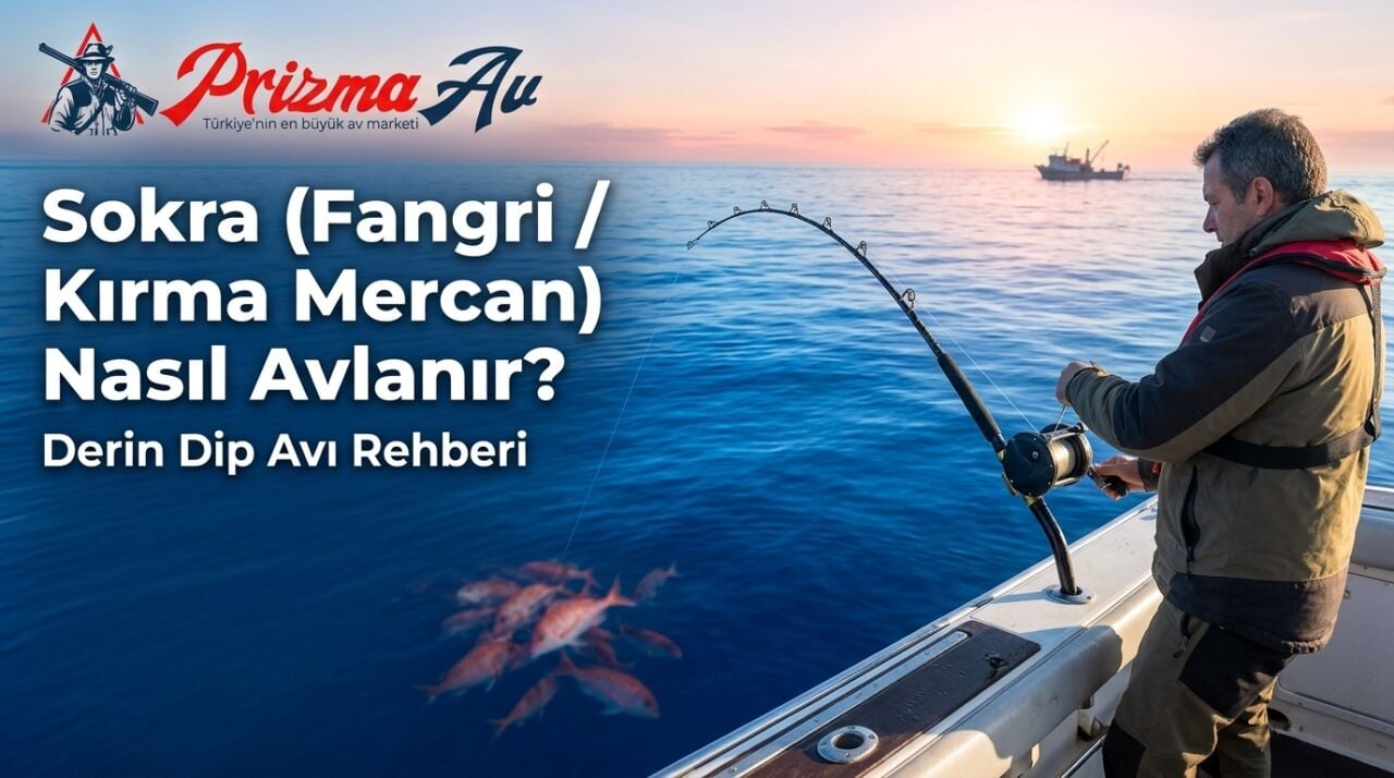 Sokra (Fangri / Kırma Mercan) Nasıl Avlanır? Derin Dip Avı Rehberi