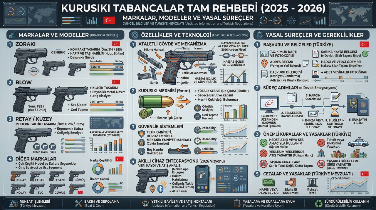 kuru siki tabancalar - Prizma Av