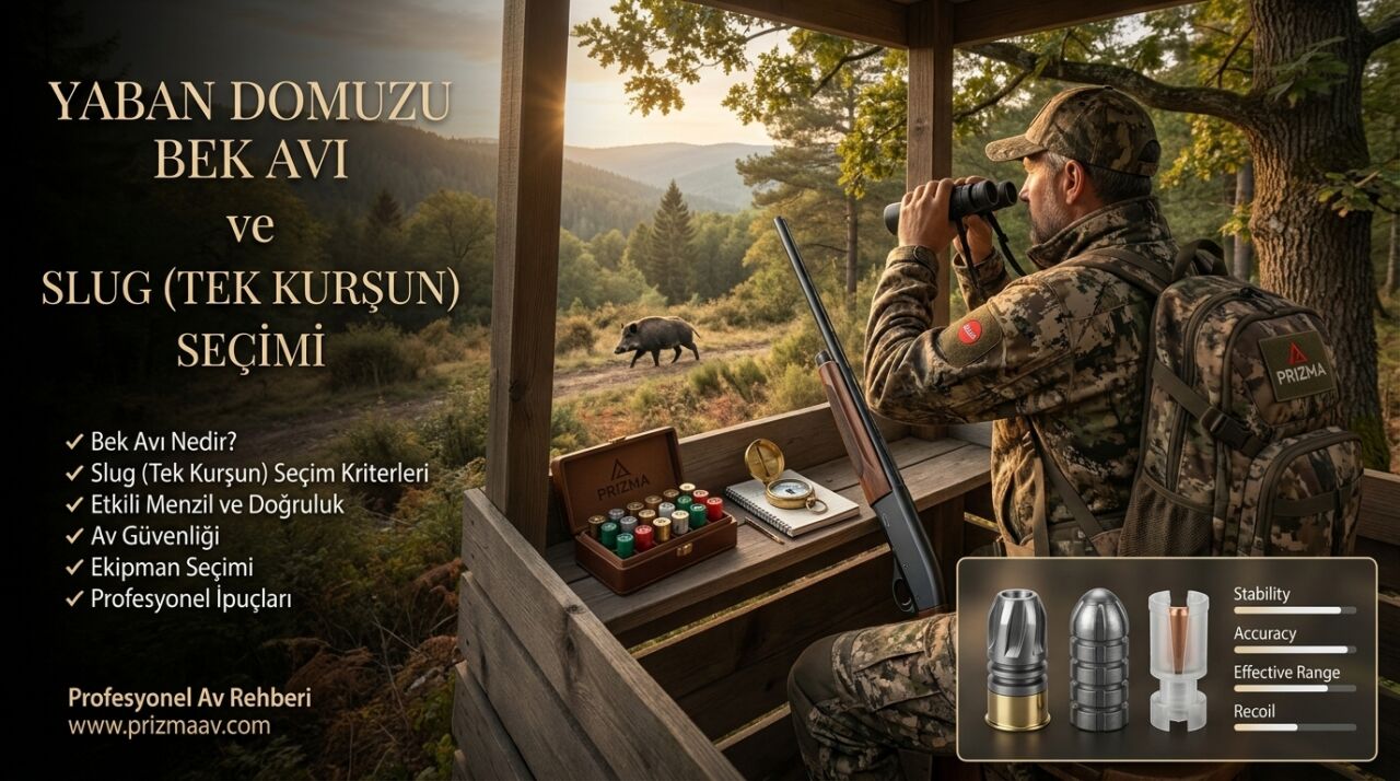 Yaban Domuzu Bek Avı ve Slug (Tek Kurşun) Seçimi
